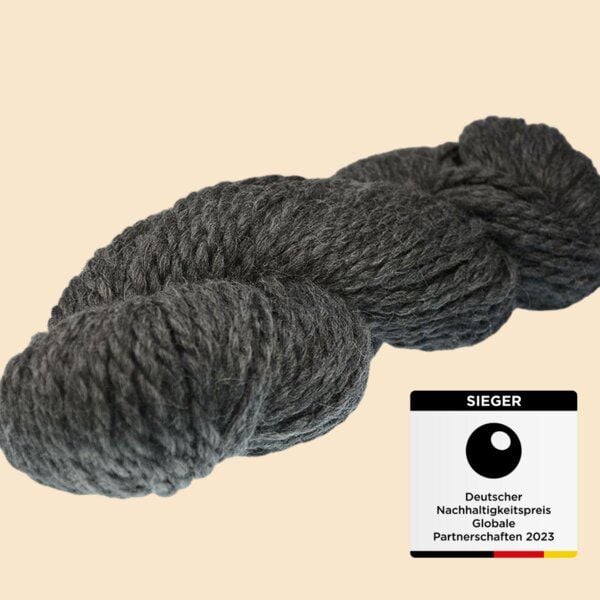 verdonna Kennlernbox 4FÜR3: handgesponnene Alpakawolle zum Stricken, Chunky, Babyalpaka, Grobstrick, je 100 Gramm von verdonna