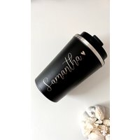 Thermo Mug Mit Namensgravur | Thermobecher Name Travel |Geschenk Personalisiert Geschenk Geburtstag Brautjungfer Trauzeugin Thermo Mug Mit Namensgravur | Thermobecher Name Travel |Geschenk Personalisiert Geschenk Geburtstag Brautjungfer Trauzeugin von verdruckt