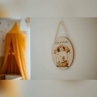 Holzschilder Personalisiert| Boho Holzschilder Personalisiert| Boho von verknuepftuzugenaeht