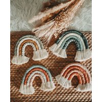 Makramee Regenbogen | Boho Rainbow Kinderzimmerdeko Geschenkidee Wandbehang Makramee Regenbogen | Boho Rainbow Kinderzimmerdeko Geschenkidee Wandbehang von verknuepftuzugenaeht