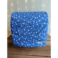 Schutzhülle Für Bosch Mum5 Abdeckhaube/Cover, 2-Lagig in "Blue White Flowers" von verkuensteltshop
