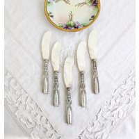 Antike Perlmutt Streuer Art Deco Monogrammiert 800Er Silber Mop Klingen B Antike Perlmutt Streuer Art Deco Monogrammiert 800Er Silber Mop Klingen B von verredesoie