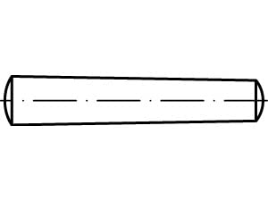 10 Kegelstifte DIN 1 1.4305 B 6 x 24 rostfrei A1 Niro Edelstahl von verschiedene