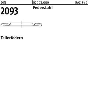 DIN 2093 St. 112 x 57,0 x 3,0 S von verschiedene