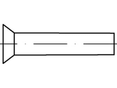 DIN 661 A 2 4 x 20 A 2 VE=S Senkniete 100 Stück DIN 661 A 2 4 x 20 A 2 VE=S Senkniete 100 Stück von verschiedene