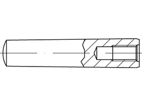 ISO 8736 9S20K A 6 x 30 VE=S Kegelstifte m. I.-gew. 25 Stück ISO 8736 9S20K A 6 x 30 VE=S Kegelstifte m. I.-gew. 25 Stück von verschiedene