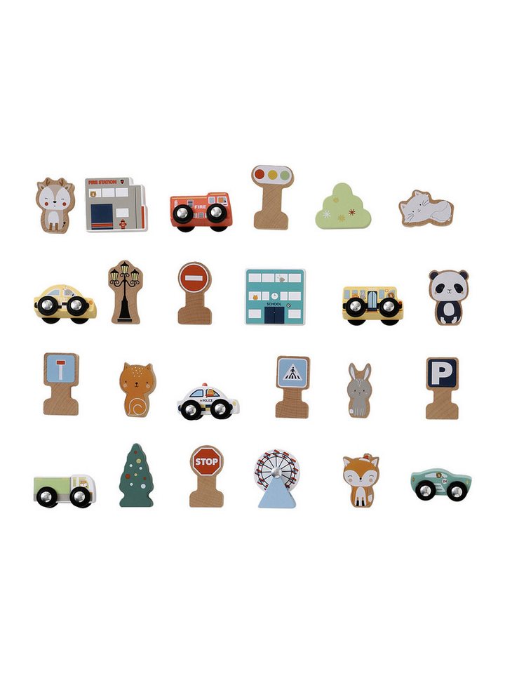 vertbaudet Adventskalender Kinder Adventskalender mit Spielzeug aus Holz FSC® von vertbaudet