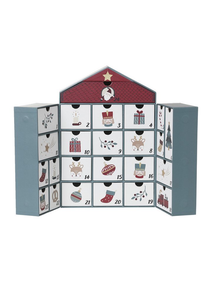 vertbaudet Adventskalender Kinder Haus-Adventskalender aus Pappe vertbaudet Adventskalender Kinder Haus-Adventskalender aus Pappe von vertbaudet