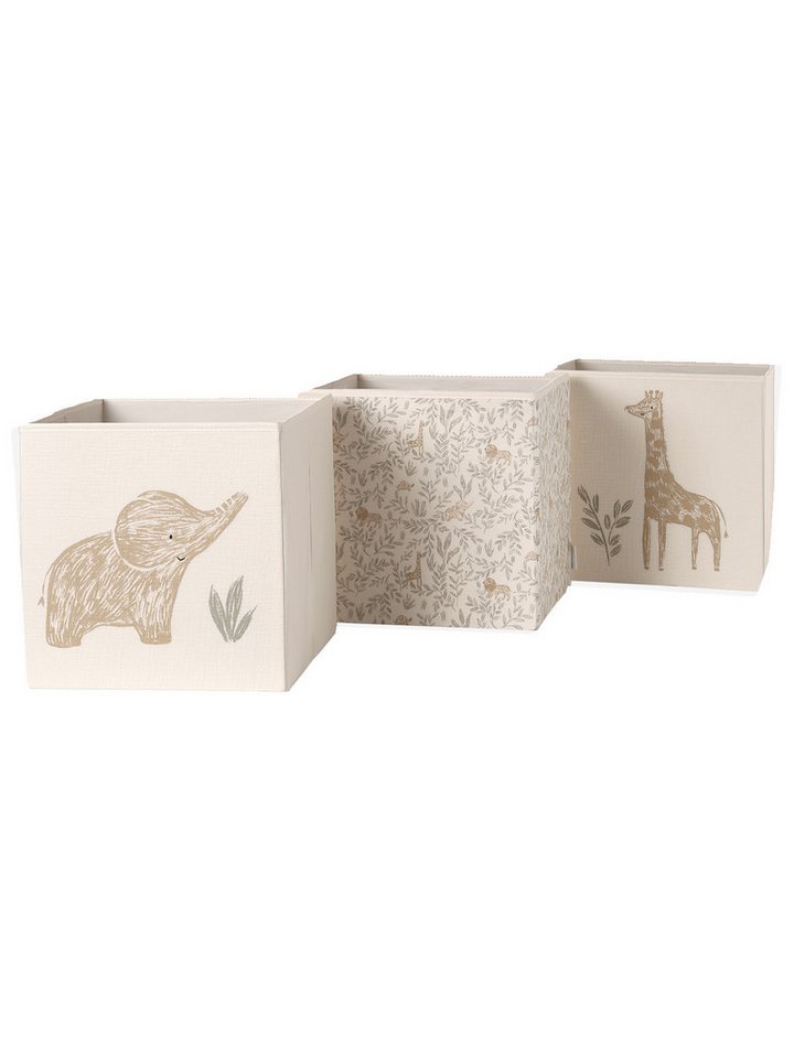 vertbaudet Aufbewahrungsbox 3er-Set Kinderzimmer Aufbewahrungsboxen BABYLON, 3er-Set von vertbaudet