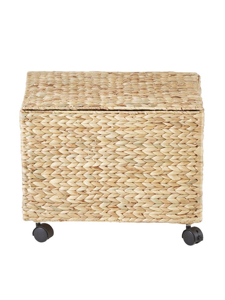 vertbaudet Aufbewahrungsbox Fahrbare Spielzeugkiste aus Wasserhyazinthe vertbaudet Aufbewahrungsbox Fahrbare Spielzeugkiste aus Wasserhyazinthe von vertbaudet