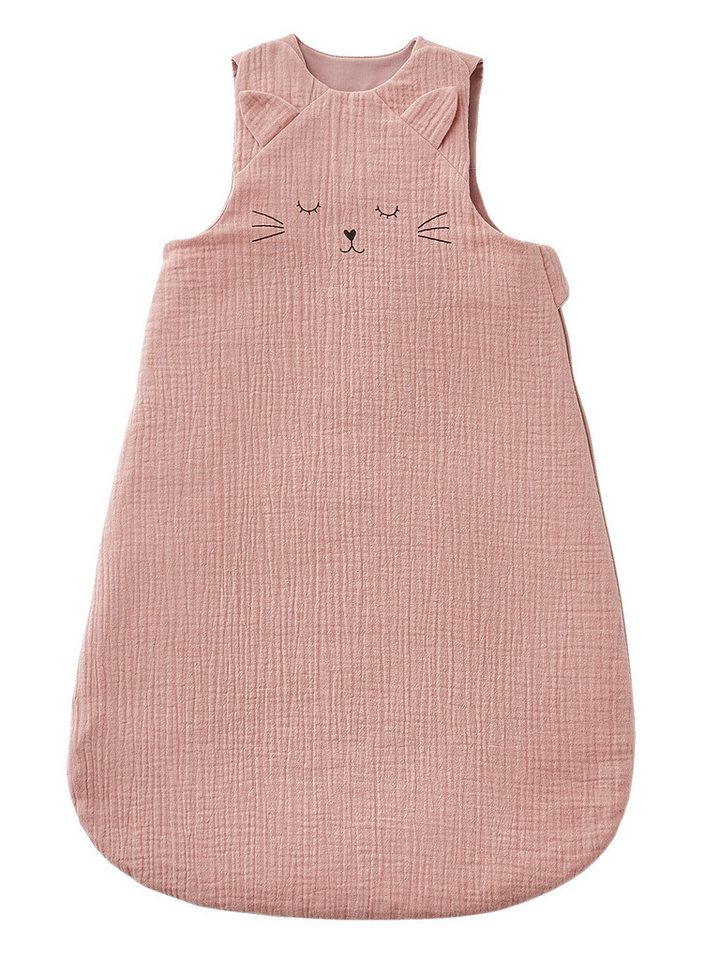 vertbaudet Babyschlafsack Bio-Kollektion: Baby Sommerschlafsack KÄTZCHEN, Sommerschlafsack, 1 TOG vertbaudet Babyschlafsack Bio-Kollektion: Baby Sommerschlafsack KÄTZCHEN, Sommerschlafsack, 1 TOG von vertbaudet