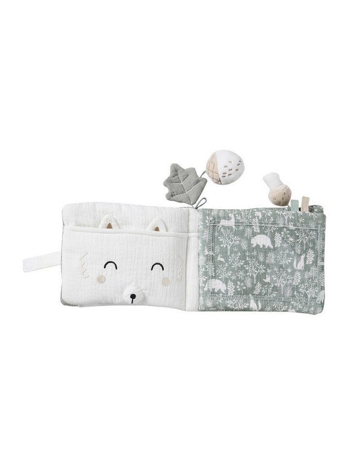 vertbaudet Schmusetuch Baby Fotobuch WALDSPAZIERGANG von vertbaudet