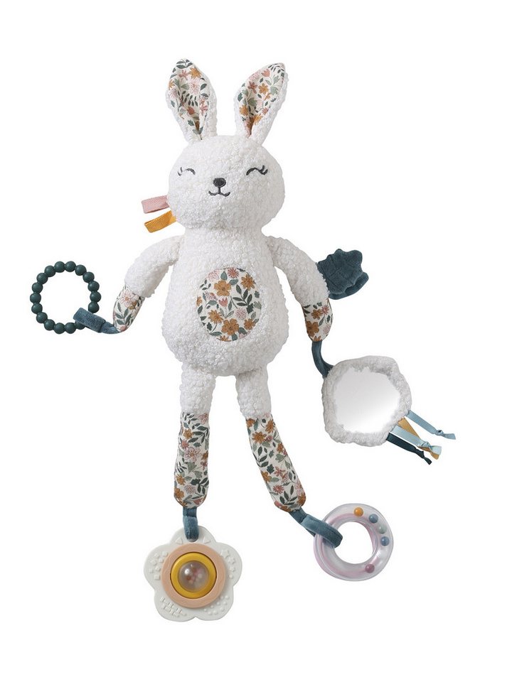 vertbaudet Schmusetuch Weiche Baby Activity-Hase RETRO FLOWER vertbaudet Schmusetuch Weiche Baby Activity-Hase RETRO FLOWER von vertbaudet