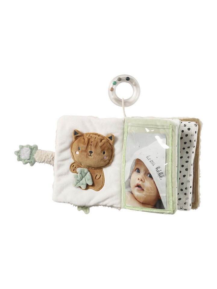 vertbaudet Schmusetuch Baby Activity-Buch GRÜNER WALD von vertbaudet