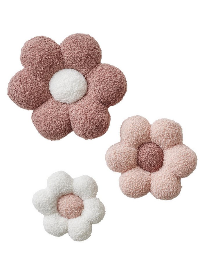 vertbaudet Wanddekoobjekt 3er-Set Kinderzimmer Deko-Stoffblumen vertbaudet Wanddekoobjekt 3er-Set Kinderzimmer Deko-Stoffblumen von vertbaudet