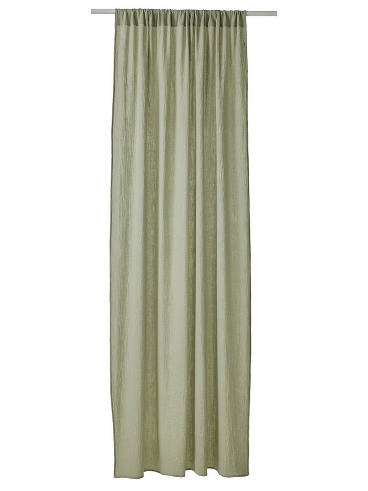 vertbaudet Vorhang Kinderzimmer Vorhang aus Musselin, Tunnelzug, Baumwolle von vertbaudet