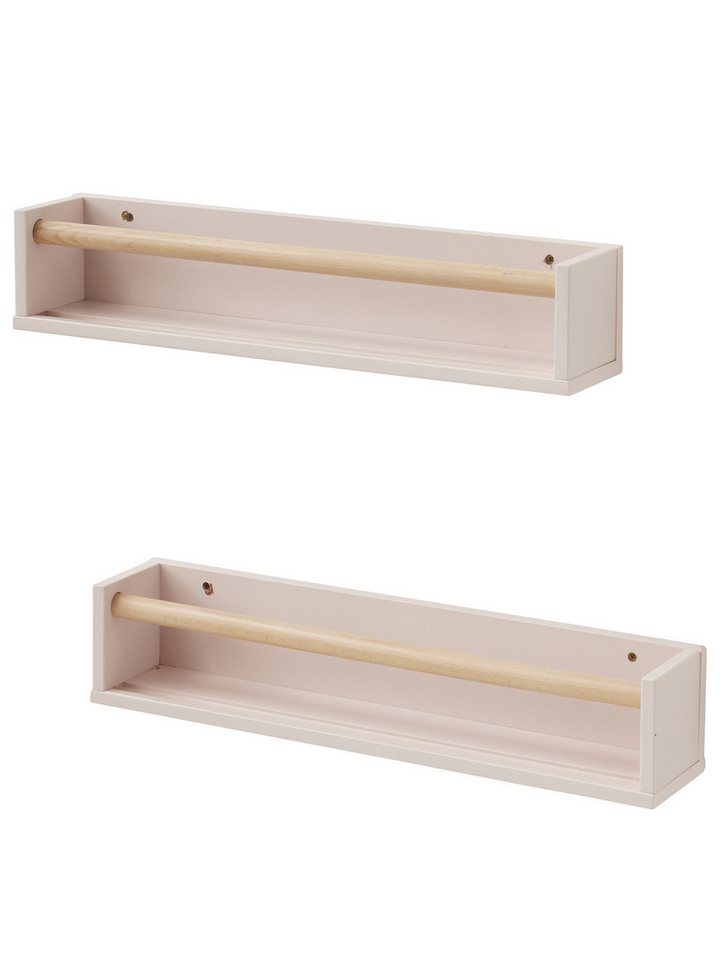 vertbaudet Wandregal 2er-Set Kinderzimmer Wandregale KONFETTI von vertbaudet