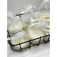 xl Teelicht Mit Botschaft Mitbringsel Kleinigkeit Geschenk von vertrautManufaktur