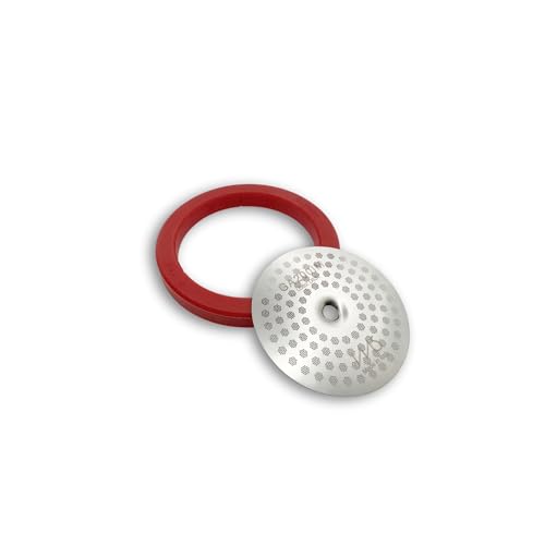 2-teiliges Set für Gaggia Classic Espressomaschinen. IMS Precision Duschwand GA200IM und Cafelat Dichtung 8 mm. von verybarista