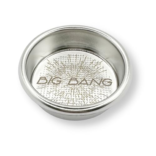 verybarista IMS Big Bang Präzisions-Filterkorb für Breville Sage 54 mm bodenlose Siebträger, Double Espresso (H27,5) von verybarista