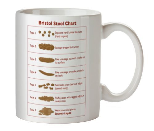 Bristol Stool Chart - Mug Cup - Ideal for Nurses and Medical Students by Bristol Stool Chart? von verytea
