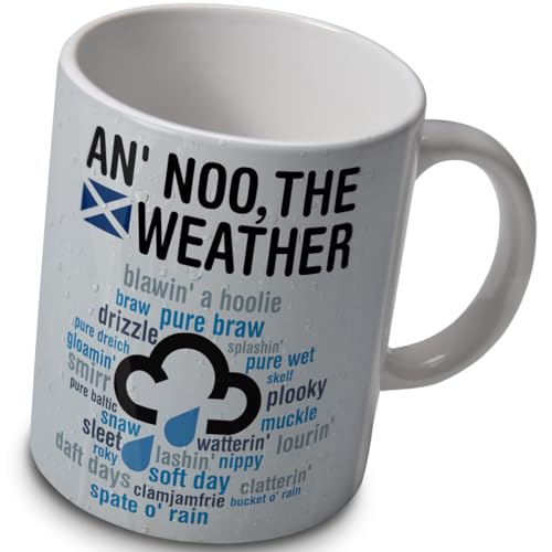 verytea Scottish Weather Mug - Lustige schottische Tasse für einen Schotten von verytea