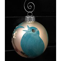 Blauer Vogel Ornament Blauer Vogel Ornament von vesnadelevska