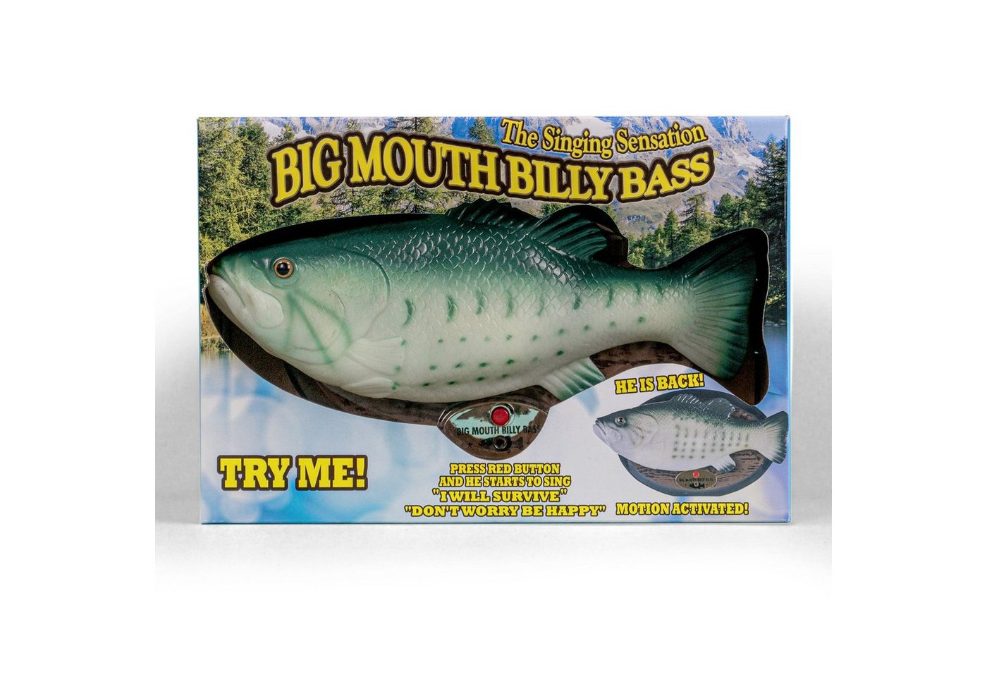 vevendo Dekofigur Big Mouth Billy Bass - Der singende & tanzende Fisch, kultig und originell von vevendo