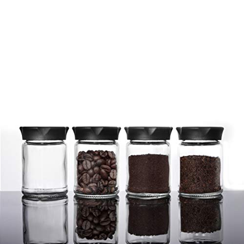Vevouk Gewürzgläser-Set für Kaffee-Bohnen und Gewürze Kleine Transparente Hochwertige Gläser mit Deckel geeignet für BBQ oder Partys und als Geschenk Vevouk Gewürzgläser-Set für Kaffee-Bohnen und Gewürze Kleine Transparente Hochwertige Gläser mit Deckel geeignet für BBQ oder Partys und als Geschenk von vevouk