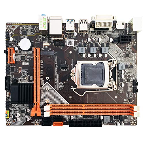 Hauptplatine B75-M2 LGA1155 Auslauf M-ATX Hauptplatine Unterstützung Grafikkarte mit Integrierter VGA HDMI von vfhdd