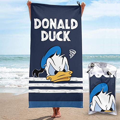 vfrtg Übergroße Premium-Strandtücher Schnelltrocknendes Handtuch - Donald Duck von vfrtg