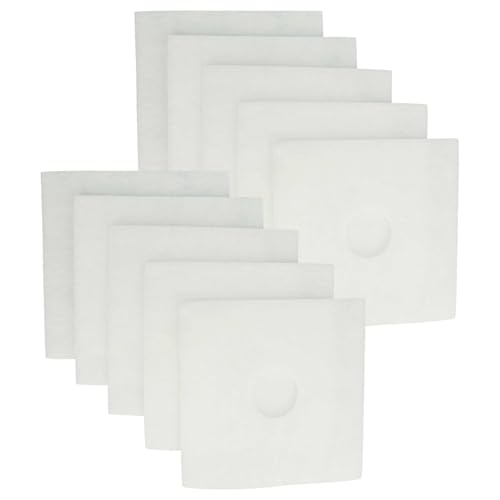 vhbw 10x Luftfilter kompatibel mit Helios ELS-sys GBVEO60, ELS-sys GVEO100, ELS-sys GBVEZO60, ELS-sys GBVEZO100 Lüfter, Ventilator, Lüftungsgerät von vhbw