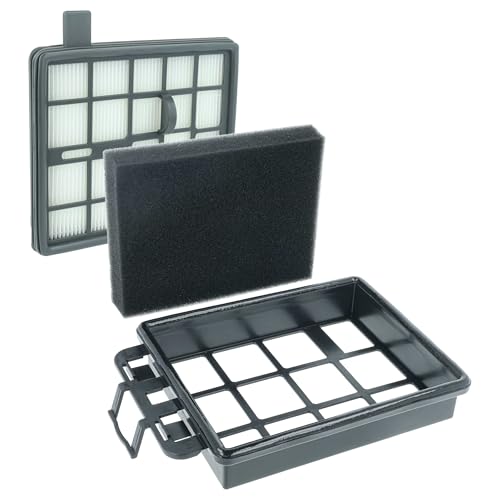 vhbw 1x Schaumstoff-Filter, 1x HEPA-Filter kompatibel mit Zelmer ZVCA355S (A5190052.00) Staubsauger von vhbw