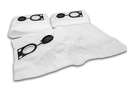 vhbw 20x Staubbeutel kompatibel mit Starmix ISC ARD-1625 EWS, ISC ARD-1625 EWSR, ISC ARDL-1425 EW, ISC ARDL-1425 EWS Staubsauger - 43cm x 32cm Weiß von vhbw