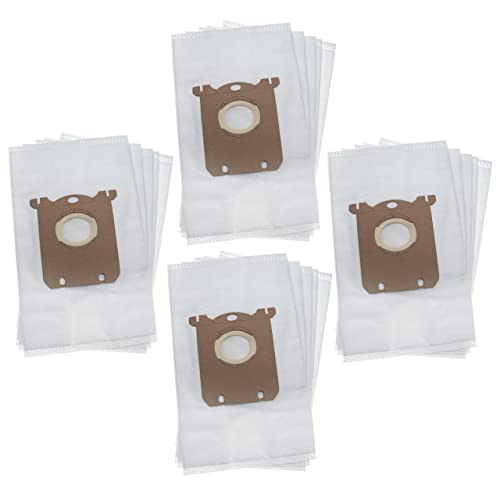 vhbw 20x Staubbeutel kompatibel mit Philips City Line FC 8400-8499, HR 8368-8399 Staubsauger - 28,6cm x 17cm Weiß von vhbw