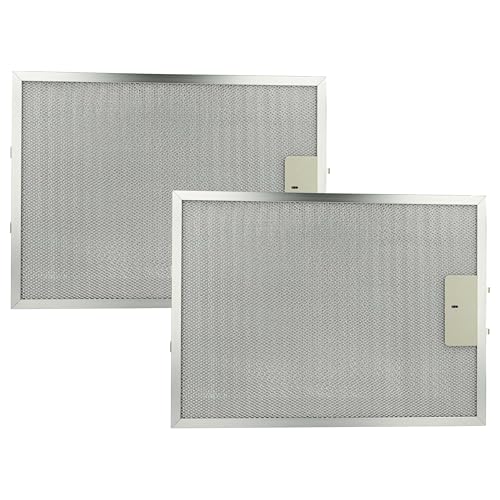vhbw 2x Filter Metallfettfilter kompatibel mit Juno JDK 4535 E 94212274800, JDK 4235 E 94212274600 Dunstabzugshaube - 38 x 28,3 x 0,9 cm, Metall von vhbw