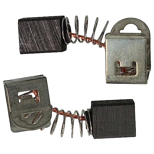 vhbw 2x Kohlebürste 9 x 7,5 x 6mm kompatibel mit Bosch GSR 14,4 VE-2 (Nr. 3 601 J93 400) Akku Bohrmaschine, Schlagbohrer von vhbw