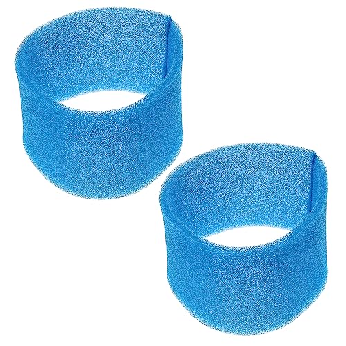 vhbw 2x Schaumstoff-Filter kompatibel mit Kärcher SV 1802, SV 1902, SV 7 Dampfreiniger - Waschbar Blau von vhbw
