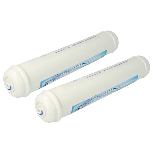 vhbw 2x Wasserfilter Filterkartusche Filter kompatibel mit LG Electronics GLC8021PS, GR-187SQA, GR-267EHF, GR-267EJF Side-by-Side Kühlschrank von vhbw