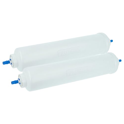 vhbw 2x Wasserfilter Filterkartusche Filter kompatibel mit LG Electronics GW-P207FLCV, GW-P207FLPA, GW-P207FLPV, GW-P207FLQA Side-by-Side Kühlschrank von vhbw