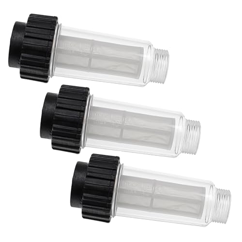vhbw 3x Anti-Schmutz-Filter kompatibel mit Kärcher K 4.91 MD T 200, K 4.900 M T300 Hochdruckreiniger mit 3/4" AG Wasseranschluss von vhbw