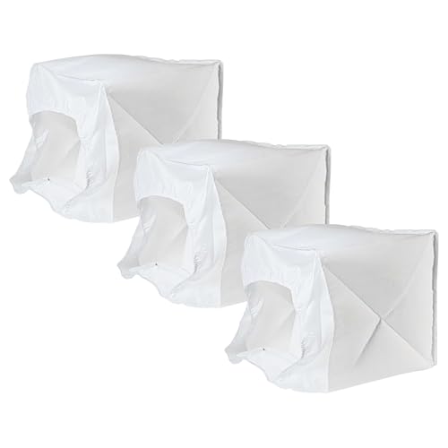 vhbw 3x Membranfilter Ersatz für Kärcher 6.906-103.0 für Staubsauger - Stofffilter-Set Weiß von vhbw