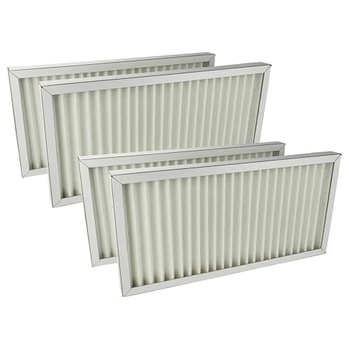vhbw 4x Luftfilter M5 kompatibel mit Stiebel-Eltron LWZ 404 Integral, LWZ 404 SOL Lüfter, Ventilator, Lüftungsgerät (4x Feinstaubfilter) von vhbw