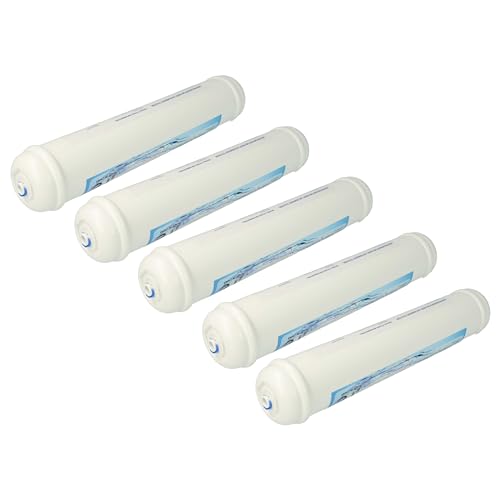vhbw 5x Wasserfilter Filterkartusche Filter kompatibel mit LG Electronics GS9166PVJV, GS9366AEAV, GS9366NSAZ, GS9366PZQVD Side-by-Side Kühlschrank von vhbw