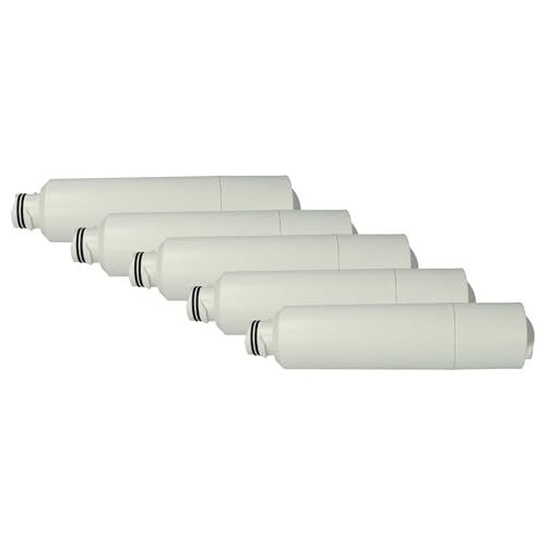 vhbw 5x Wasserfilter Filterkartusche Filter kompatibel mit Samsung RF24J9960S4, RF23J9011SR, RF24FSEDBSR, RF24HSESBSR Kühlschrank von vhbw