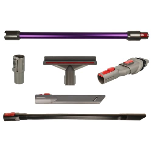 vhbw 6-TLG. Zubehör-Set kompatibel mit Dyson Outsize Generation 2020, Absolute Staubsauger Lila von vhbw
