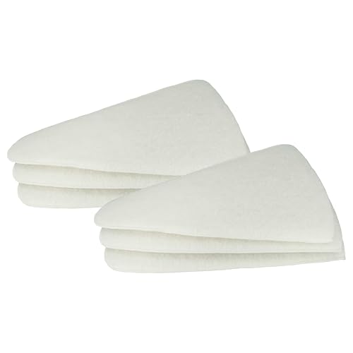 vhbw 6x Kegelfilter Ersatz für Vallox 1765, 394302 für Erdwärmetauscher - Abluftfilter G3 Weiß von vhbw