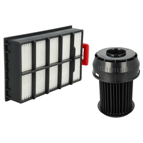 vhbw Filter-Set kompatibel mit Bosch BGS 62202/02 ROXX X 2200 WATT Staubsauger - 2x Filter (HEPA-Filter, Lamellenfilter) von vhbw