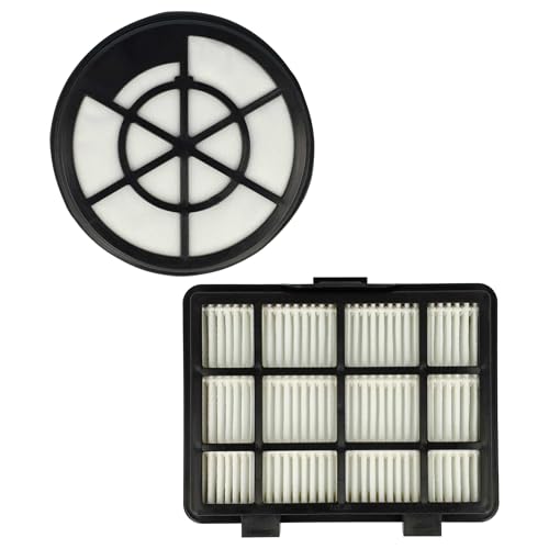vhbw Filter-Set kompatibel mit Silvercrest SBZBK 850 A1, HG07375 Staubsauger - 2x Filter (Abluft-Filter, HEPA-Filter) von vhbw