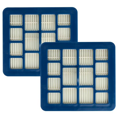 vhbw Filterset 2x Staubsaugerfilter kompatibel mit Comfee CVCB700BM, CBB700WR Staubsauger - HEPA Filter Allergiefilter von vhbw